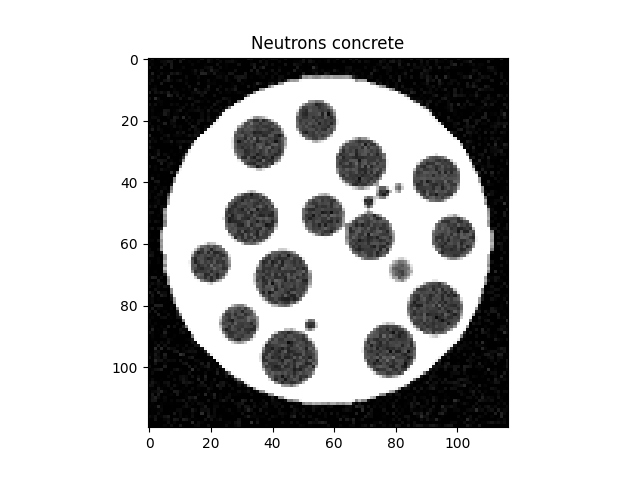 Neutrons concrete